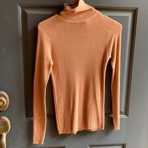 Camel turtle neck sweater